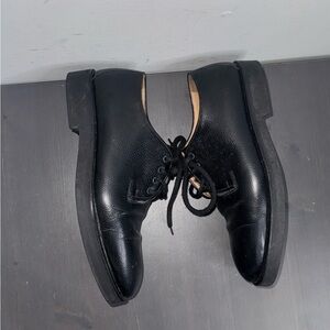 Giorgio Armani Men’s black lace-up shoes